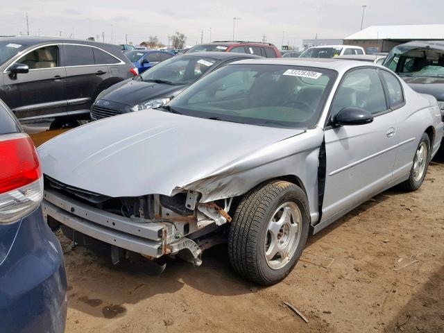 2G1WW12E249304488 - 2004 CHEVROLET MONTE CARL 银色 照片 2