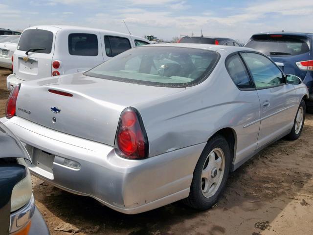 2G1WW12E249304488 - 2004 CHEVROLET MONTE CARL 银色 照片 4