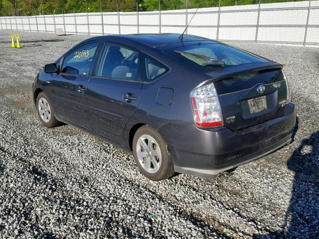 JTDKB20U493519341 - 2009 TOYOTA PRIUS GRAY photo 3