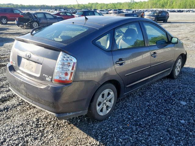 JTDKB20U493519341 - 2009 TOYOTA PRIUS GRAY photo 4