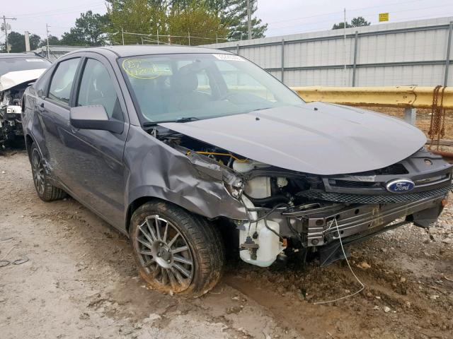 1FAHP3GN3AW286481 - 2010 FORD FOCUS SES GRAY photo 1