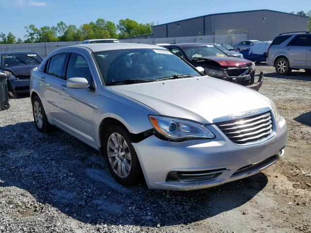 1C3CCBAB6CN273004 - 2012 CHRYSLER 200 LX SILVER photo 1