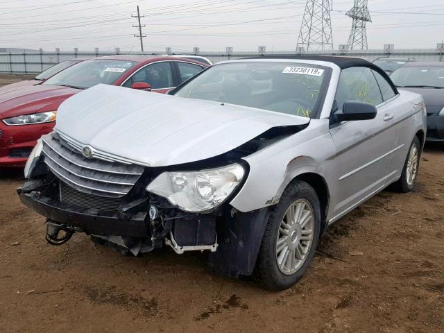 1C3LC55R88N247116 - 2008 CHRYSLER SEBRING TO SILVER photo 2