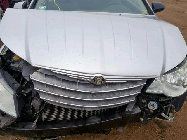 1C3LC55R88N247116 - 2008 CHRYSLER SEBRING TO SILVER photo 7