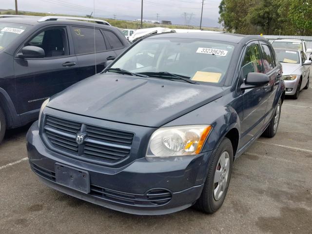 1B3HB28B97D316242 - 2007 DODGE CALIBER BLUE photo 2