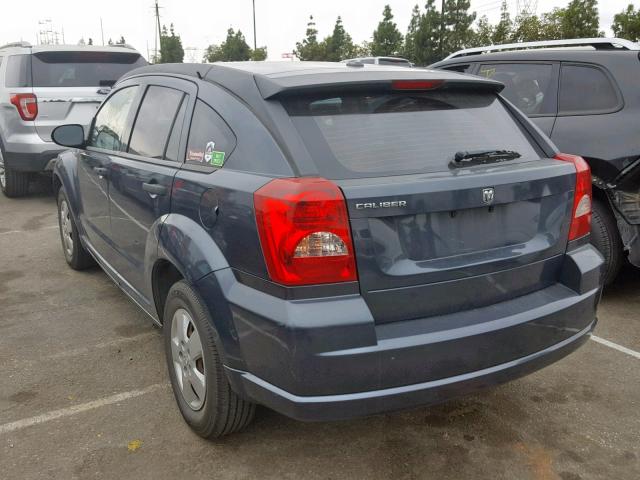 1B3HB28B97D316242 - 2007 DODGE CALIBER BLUE photo 3