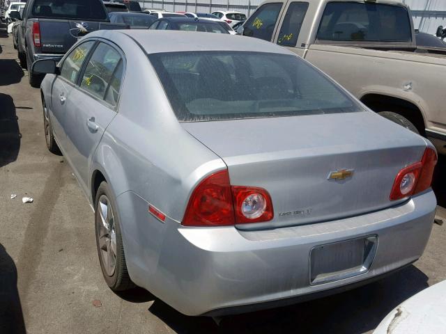 1G1ZC5EB5AF173087 - 2010 CHEVROLET MALIBU 1LT 银色 照片 3