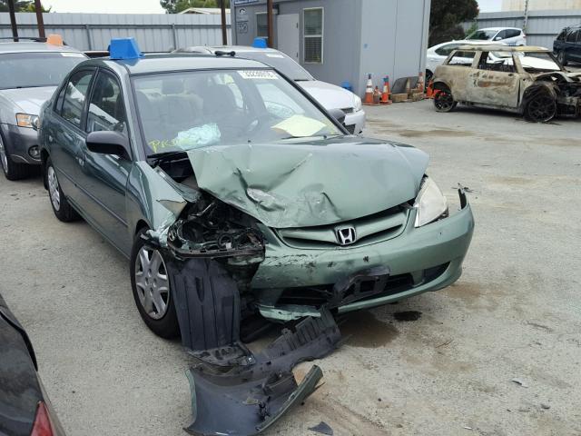 2HGES16394H614815 - 2004 HONDA CIVIC DX V GREEN photo 1