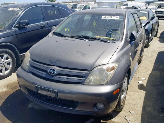 JTKKT604X50101522 - 2005 TOYOTA SCION XA GRAY photo 2