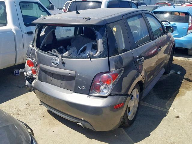 JTKKT604X50101522 - 2005 TOYOTA SCION XA GRAY photo 4