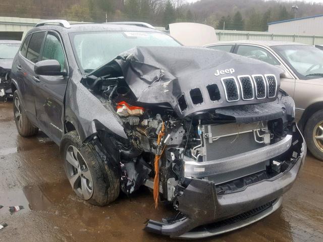 1C4PJMDX9KD345534 - 2019 JEEP CHEROKEE L GRAY photo 1