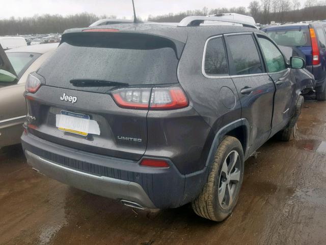 1C4PJMDX9KD345534 - 2019 JEEP CHEROKEE L GRAY photo 4