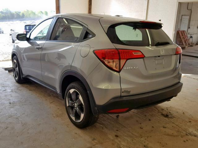 3CZRU5H51JM706833 - 2018 HONDA HR-V EX SILVER photo 3