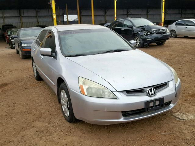 1HGCM56393A134571 - 2003 HONDA ACCORD LX SILVER photo 1