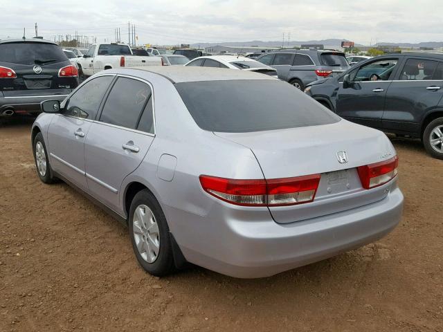 1HGCM56393A134571 - 2003 HONDA ACCORD LX SILVER photo 3