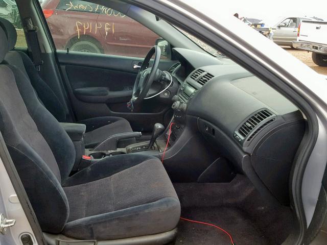 1HGCM56393A134571 - 2003 HONDA ACCORD LX SILVER photo 5