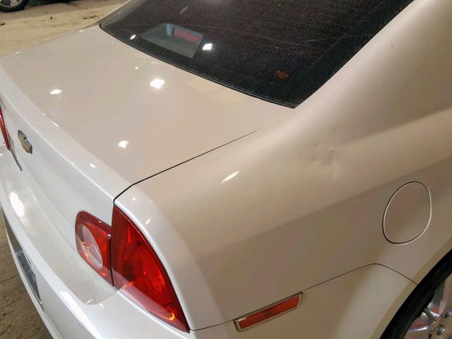 1G1ZC5E02CF281653 - 2012 CHEVROLET MALIBU 1LT WHITE photo 9