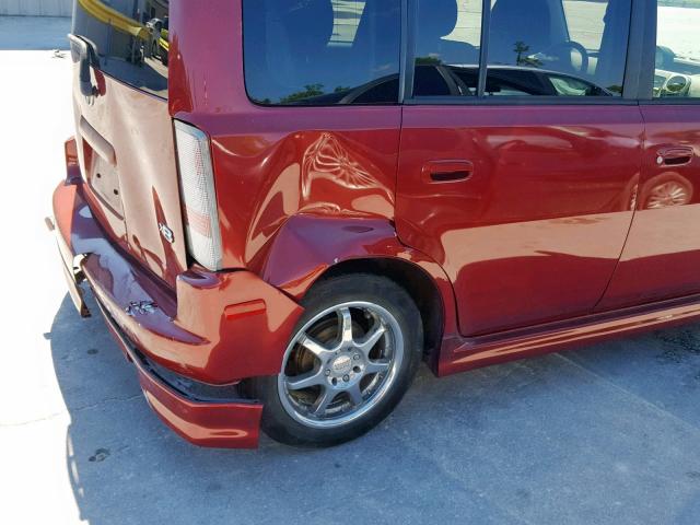 JTLKT334764075977 - 2006 TOYOTA SCION XB 栗色 照片 9