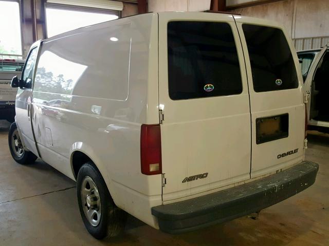 1GCDM19X03B127321 - 2003 CHEVROLET ASTRO WHITE photo 3