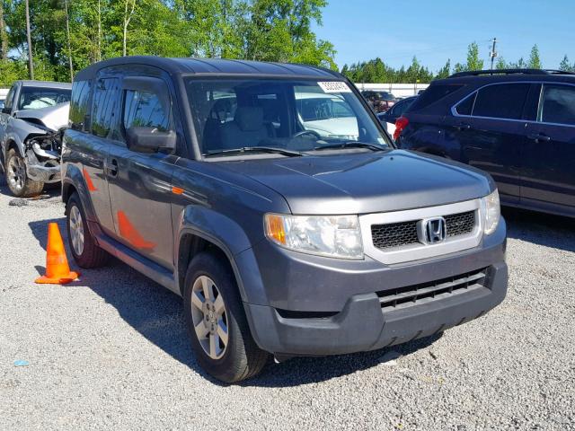 5J6YH1H70AL001386 - 2010 HONDA ELEMENT EX SILVER photo 1