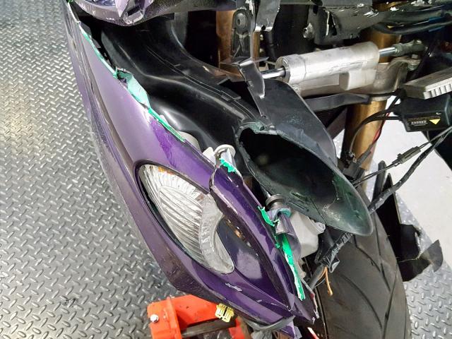 JS1GX72A9B2100432 - 2011 SUZUKI GSX1300 R PURPLE photo 9