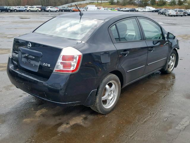 3N1AB61E87L681262 - 2007 NISSAN SENTRA 2.0 BLACK photo 4