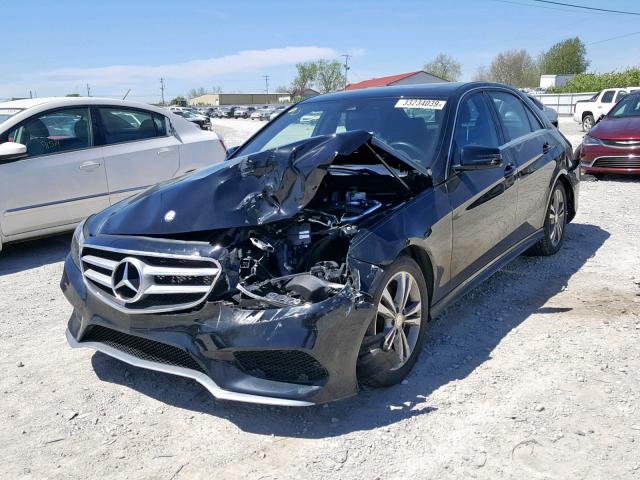 WDDHF9HB1EA966991 - 2014 MERCEDES-BENZ E 250 BLUE BLACK photo 2