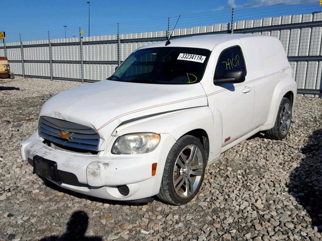 3GCAAAFW1BS532596 - 2011 CHEVROLET HHR PANEL WHITE photo 2