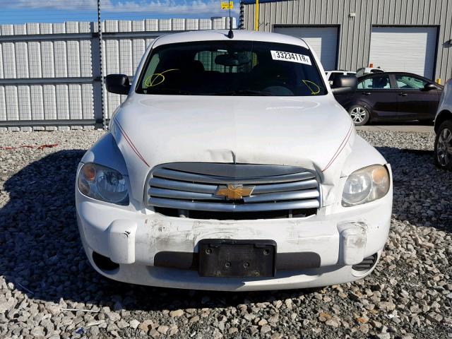 3GCAAAFW1BS532596 - 2011 CHEVROLET HHR PANEL WHITE photo 7