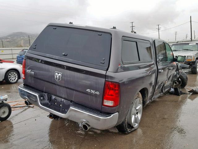 1C6RR7LT8ES340124 - 2014 RAM 1500 SLT GRAY photo 4