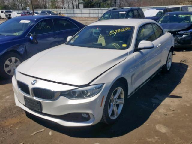 WBA3T1C56FP820856 - 2015 BMW 428 XI SUL WHITE photo 2