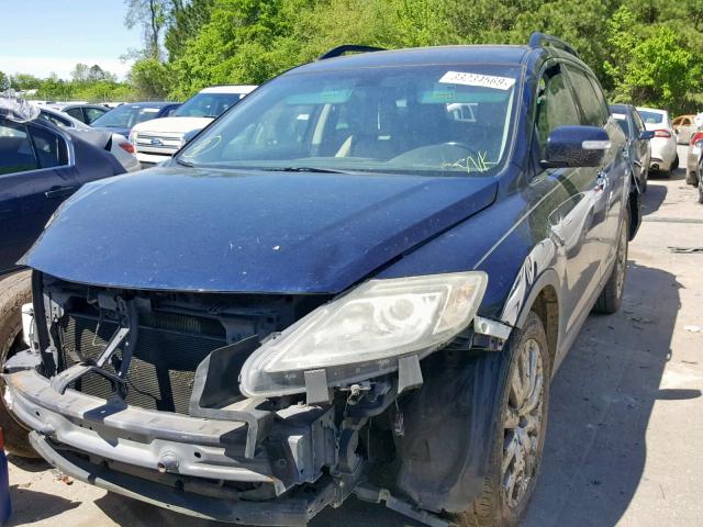 JM3TB28A580123182 - 2008 MAZDA CX-9 BLUE photo 2