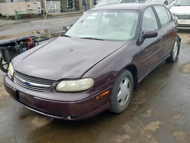 1G1NE52J2Y6315197 - 2000 CHEVROLET MALIBU LS იასამნისფერი ფოტო 2