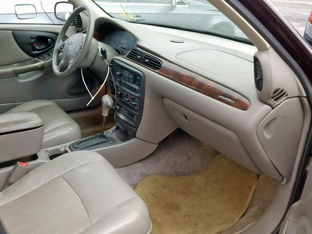1G1NE52J2Y6315197 - 2000 CHEVROLET MALIBU LS იასამნისფერი ფოტო 5
