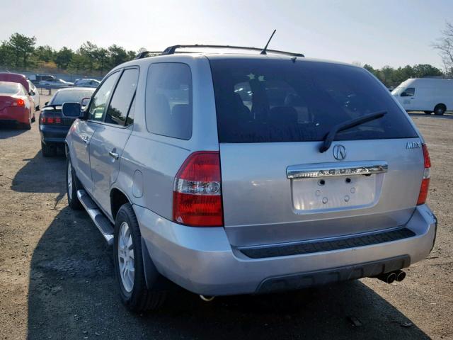 2HNYD18963H527244 - 2003 ACURA MDX TOURIN GRAY photo 3