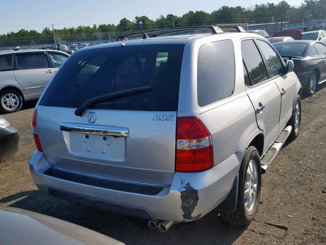 2HNYD18963H527244 - 2003 ACURA MDX TOURIN GRAY photo 4