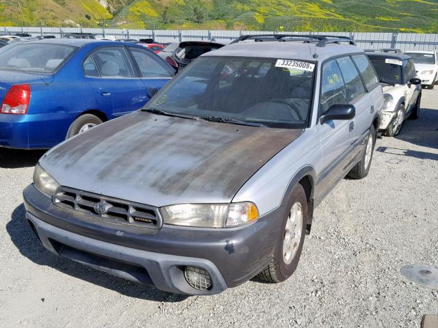 4S3BG685XX7616572 - 1999 SUBARU LEGACY OUT SILVER photo 2