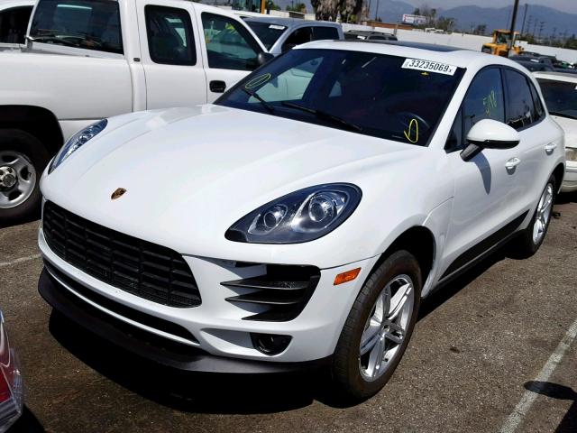 WP1AA2A55JLB11505 - 2018 PORSCHE MACAN WHITE photo 2