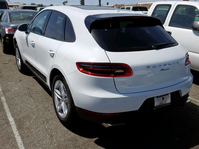 WP1AA2A55JLB11505 - 2018 PORSCHE MACAN WHITE photo 3