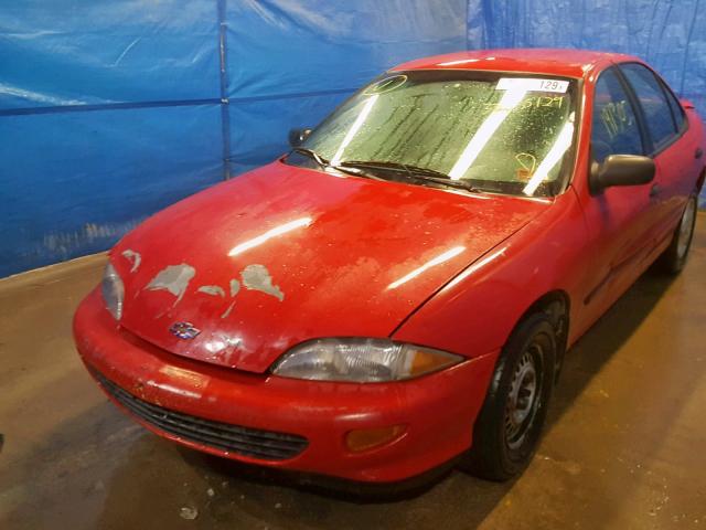 1G1JF5245W7159024 - 1998 CHEVROLET CAVALIER L RED photo 1