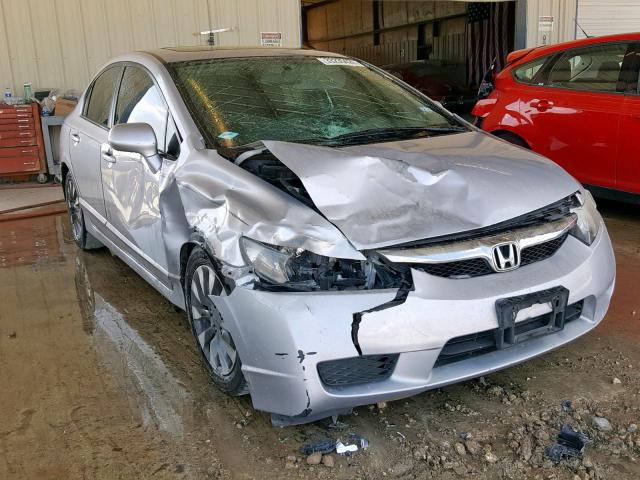 2HGFA1F92BH519053 - 2011 HONDA CIVIC EXL SILVER photo 1