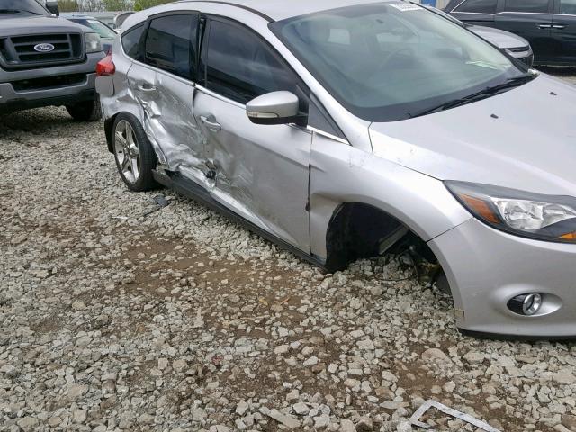 1FADP3N24EL403158 - 2014 FORD FOCUS TITA SILVER photo 9