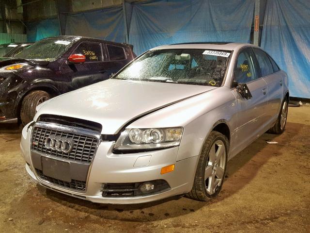 WAUDH74F38N041865 - 2008 AUDI A6 3.2 QUA SILVER photo 2