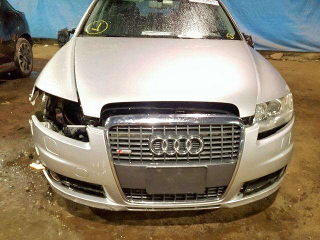 WAUDH74F38N041865 - 2008 AUDI A6 3.2 QUA SILVER photo 9