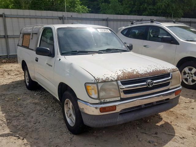 4TANL42N4VZ300295 - 1997 TOYOTA TACOMA WHITE photo 1