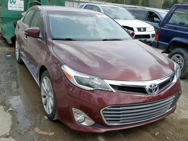 4T1BK1EB4DU045763 - 2013 TOYOTA AVALON BAS BURGUNDY photo 1