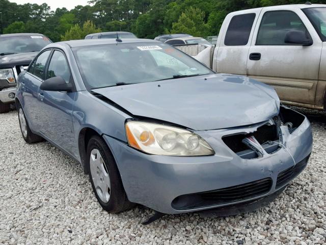 1G2ZF57B384145777 - 2008 PONTIAC G6 VALUE L GRAY photo 1