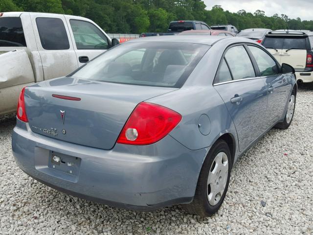 1G2ZF57B384145777 - 2008 PONTIAC G6 VALUE L GRAY photo 4