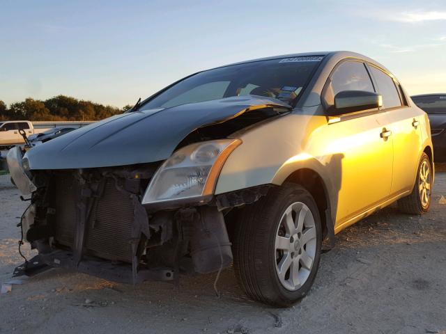 3N1AB61E58L763600 - 2008 NISSAN SENTRA 2.0 GREEN photo 2