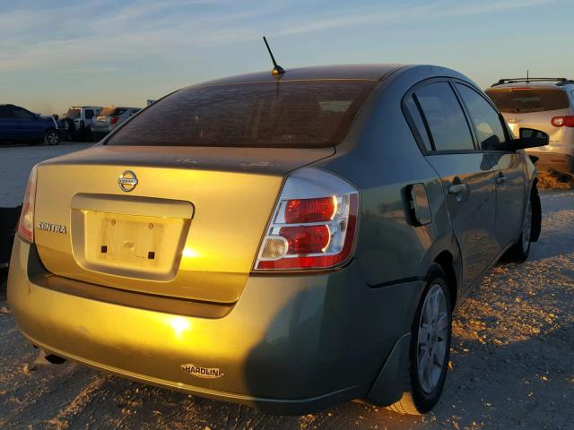 3N1AB61E58L763600 - 2008 NISSAN SENTRA 2.0 GREEN photo 4